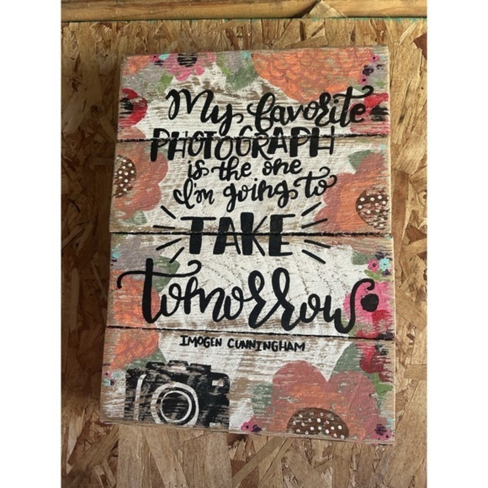 Handmade Rustic Chic Wooden Pallet Hanging Wall Art‎